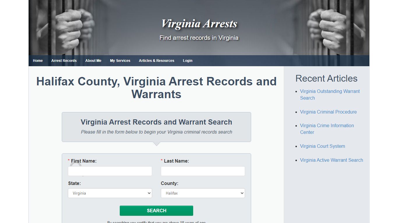 Halifax County, Virginia Arrest Records and Warrants ...